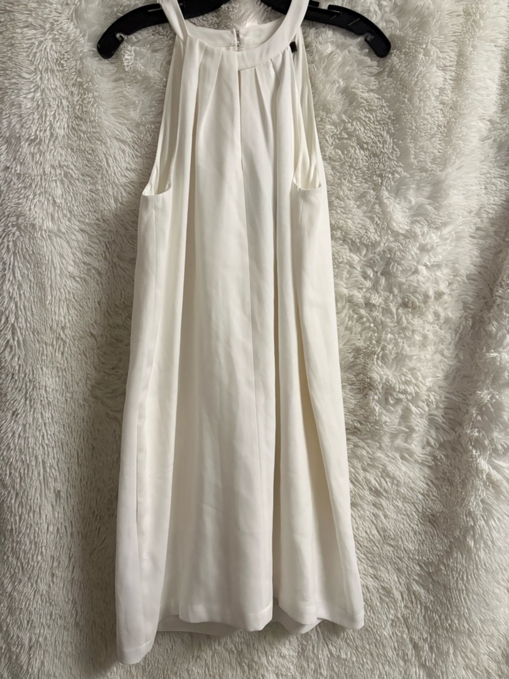 BCBGMaxAzria Ivory Dress with Satin Care Tag